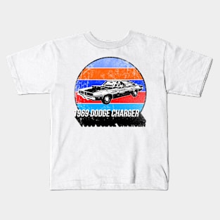 1969 Dodge Charger Kids T-Shirt